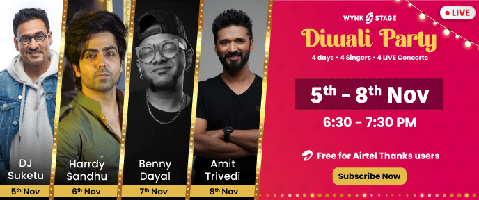 Join India’s Biggest Diwali Party on Wynk Music