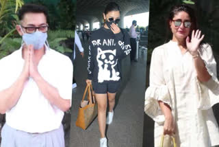 Paparazzi diary: Aamir Khan, Kartik Aaryan, Shanaya Kapoor and others spotted