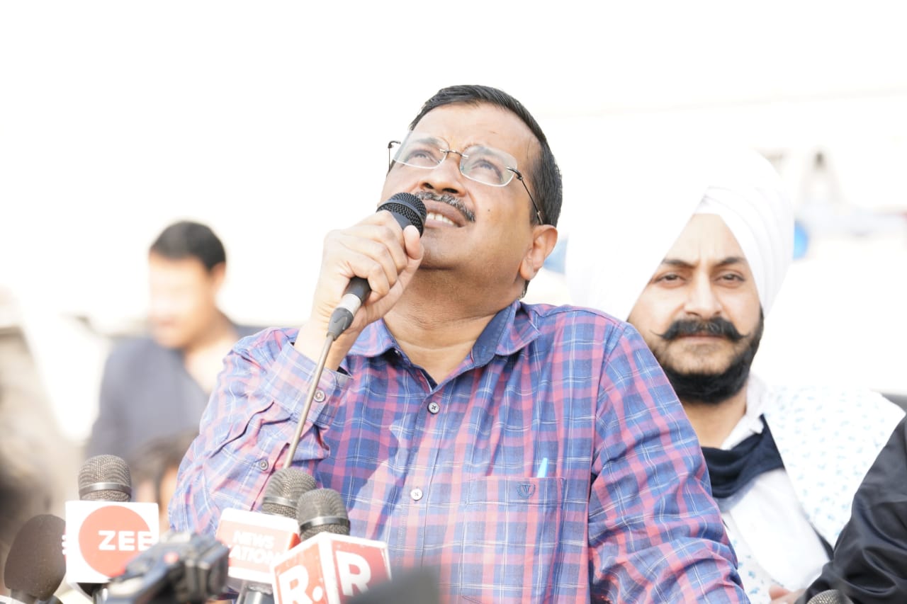 AAP Supremo Arvind Kejriwal will be For a two-day visit in Punjab, arriving on 15th Dec 