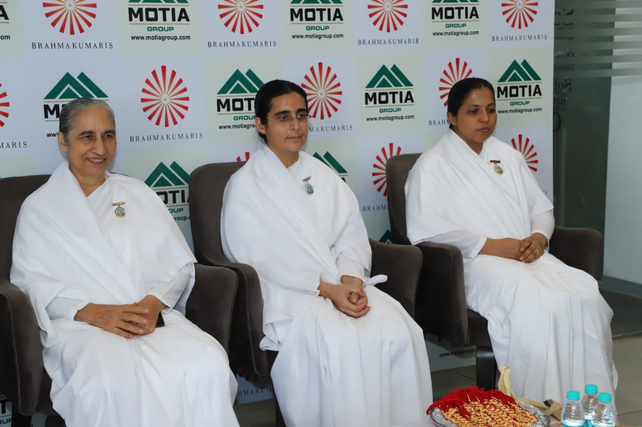 *Motia Group celebrates Raksha Bandhan with Brahma Kumari sisters* 